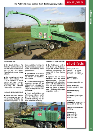 дробарки для деревних відходів Jenz HEM 561 DL