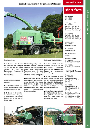 дробарки для деревних відходів Jenz HEM 561 DQ
