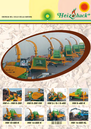 дробарки для деревних відходів Heizohack HM 4-300