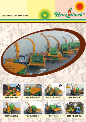 дробарки для деревних відходів Heizohack HM 4-300