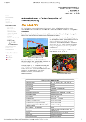 дробарки для деревних відходів JBM JBM 1040 ZX-K