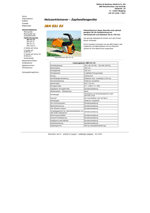 дробарки для деревних відходів JBM JBM 521 ZX