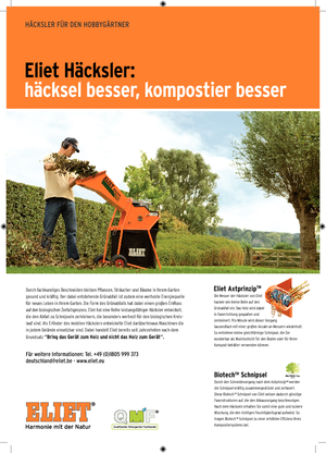 дробарки для деревних відходів Eliet Maestro