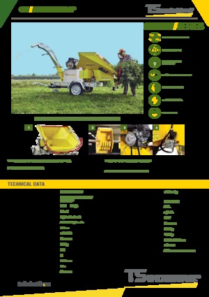 дробарки для деревних відходів TS-Industrie Premium 22 P