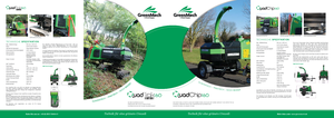 дробарки для деревних відходів Green Mech Quad-Chip 160