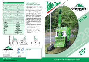 дробарки для деревних відходів Green Mech STC 19-28 MK 2