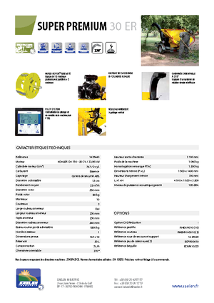 дробарки для деревних відходів TS-Industrie Super Premium 30 ER