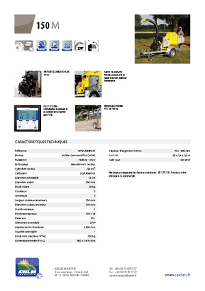 дробарки для деревних відходів TS-Industrie TS 150 M