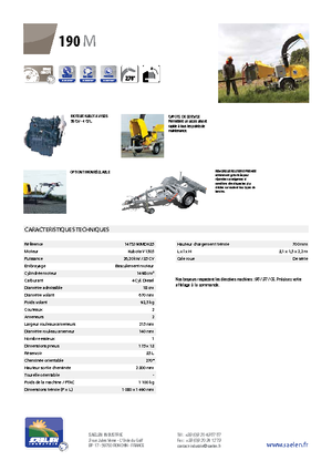 дробарки для деревних відходів TS-Industrie TS 190 M