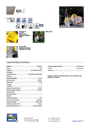 дробарки для деревних відходів TS-Industrie TS 431 Z