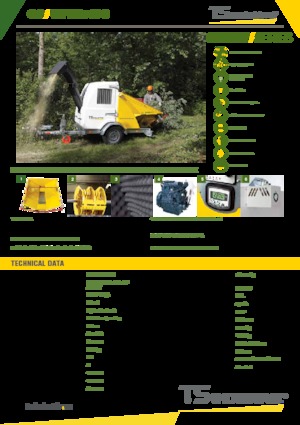 дробарки для деревних відходів TS-Industrie Viper 50 DS