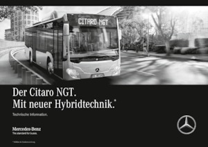 Міські автобуси Mercedes-Benz Citaro NGT