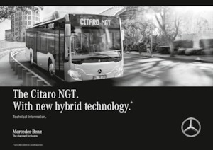 Міські автобуси Mercedes-Benz Citaro NGT