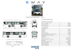 Міські автобуси Iveco E-way 10,7 m