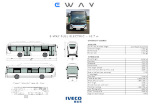 Міські автобуси Iveco E-way 10,7 m