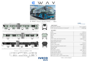 Міські автобуси Iveco E-way 18 m