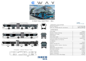 Міські автобуси Iveco E-way 18 m