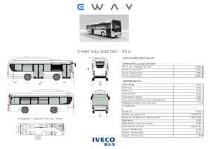 Міські автобуси Iveco E-way 9,5 m