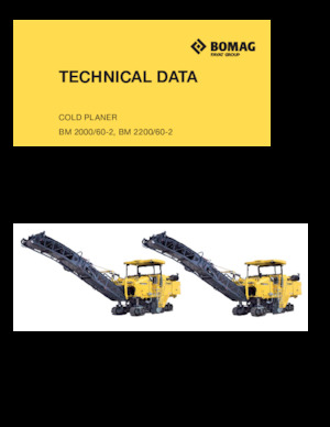 Дорожня фреза Bomag BM 2200/60-2