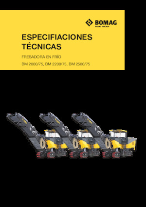 Дорожня фреза Bomag BM 2500/75