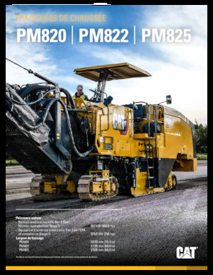 Дорожня фреза Caterpillar PM825