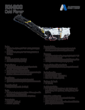 Дорожня фреза Astec Roadtec RX-900