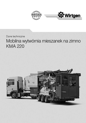 Дорожньо-холодний переробник Wirtgen KMA 220