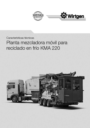 Дорожньо-холодний переробник Wirtgen KMA 220