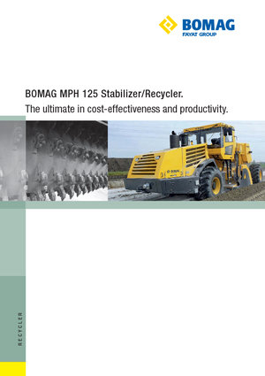 Дорожньо-холодний переробник Bomag MPH 125
