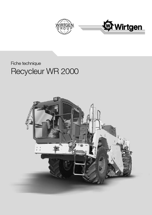 Дорожньо-холодний переробник Wirtgen WR 2000