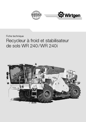 Дорожньо-холодний переробник Wirtgen WR 240
