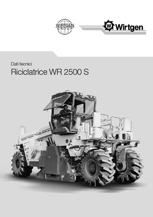 Дорожньо-холодний переробник Wirtgen WR 2500 S