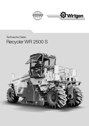 Дорожньо-холодний переробник Wirtgen WR 2500 S