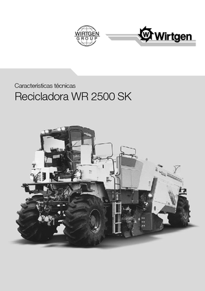 Дорожньо-холодний переробник Wirtgen WR 2500 SK