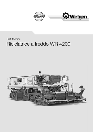 Дорожньо-холодний переробник Wirtgen WR 4200