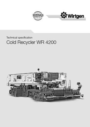 Дорожньо-холодний переробник Wirtgen WR 4200