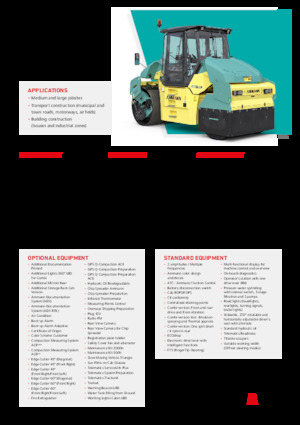 Комбіновані дорожні катки Ammann ARP 95 C