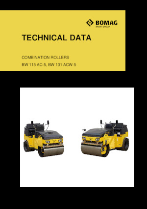 Комбіновані дорожні катки Bomag BW 131 ACW-5