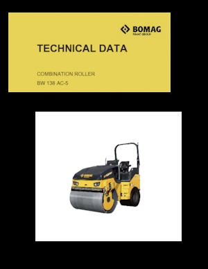Комбіновані дорожні катки Bomag BW 138 AC-5