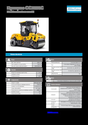 Комбіновані дорожні катки Dynapac CC 2200 C