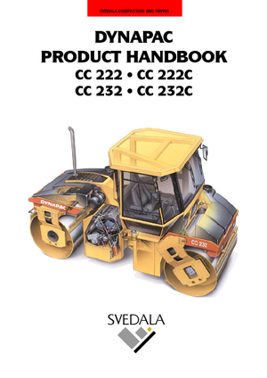 Комбіновані дорожні катки Dynapac CC 222 C HF