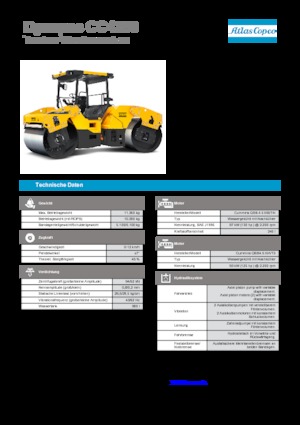 Комбіновані дорожні катки Dynapac CC 4200 C VI