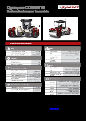 Комбіновані дорожні катки Dynapac CC 6200 C VI