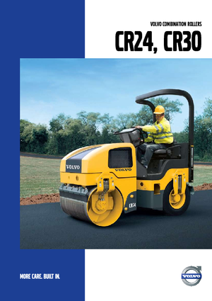 Комбіновані дорожні катки Volvo CR24