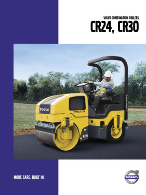 Комбіновані дорожні катки Volvo CR24