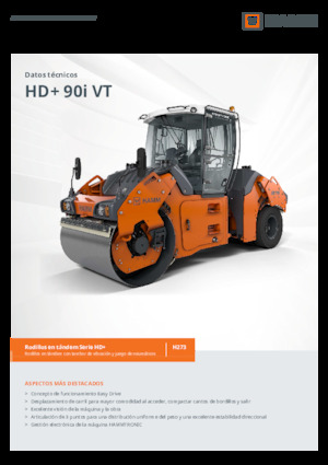 Комбіновані дорожні катки Hamm HD+ 90i VT