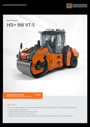 Комбіновані дорожні катки Hamm HD+ 90i VT-S