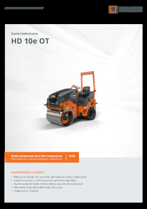 Комбіновані дорожні катки Hamm HD 10e OT