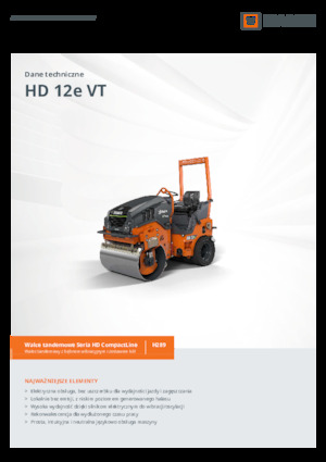Комбіновані дорожні катки Hamm HD 12e VT