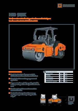 Комбіновані дорожні катки Hamm HD 90K